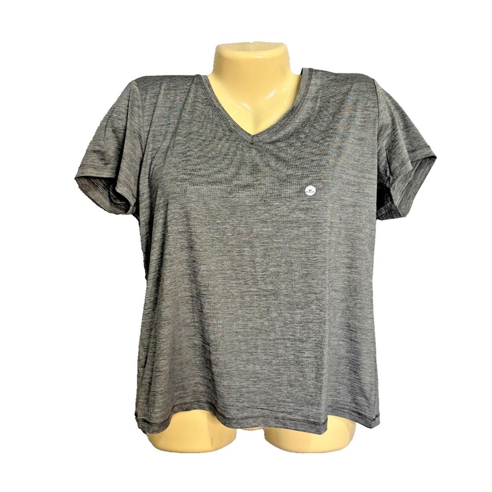 Eddie Bauer M Compass Essentials UPF 50 V Neck Tee Stretchy  FreeDry